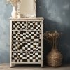 seria Black & White - Czarny & Biały, geometyczne czarno-białe wzory, cyfry, litery*  Mulberry Decoupage Paper FPA1018 Black & White Series - Black & White, geometric black and white patterns, numbers, letters* Papel para decoupage Mulberr